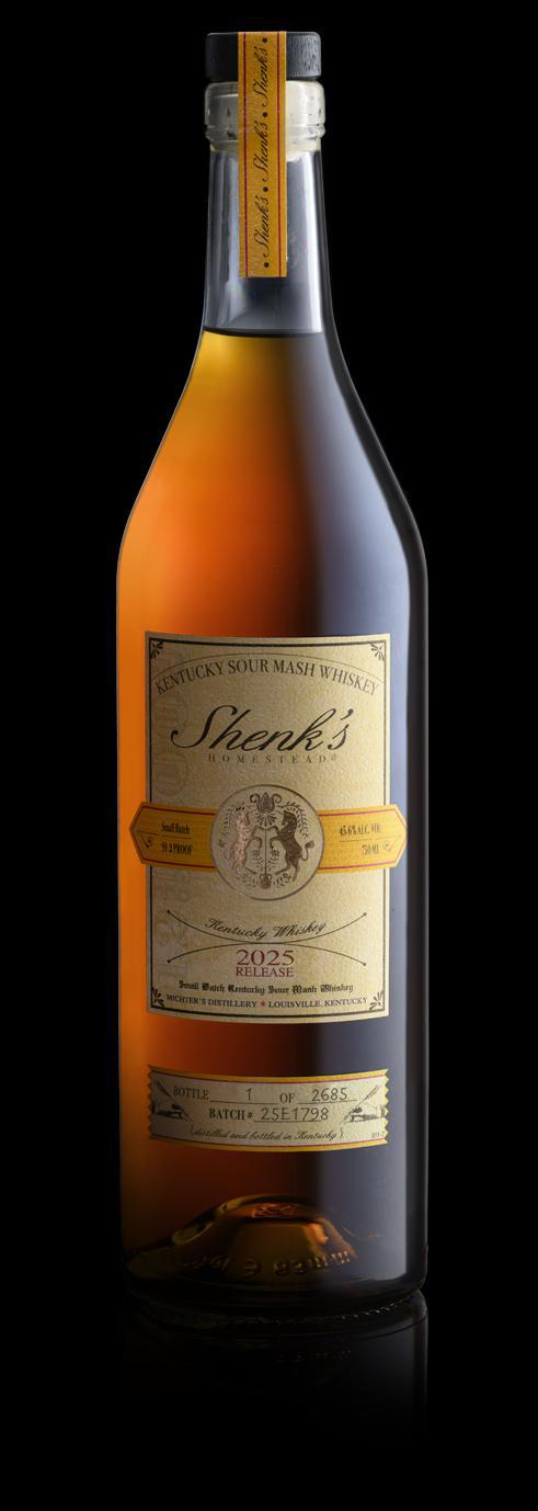 Shenk's Homestead Sour Mash Whiskey 2025 Release 91.2 Proof | Ace