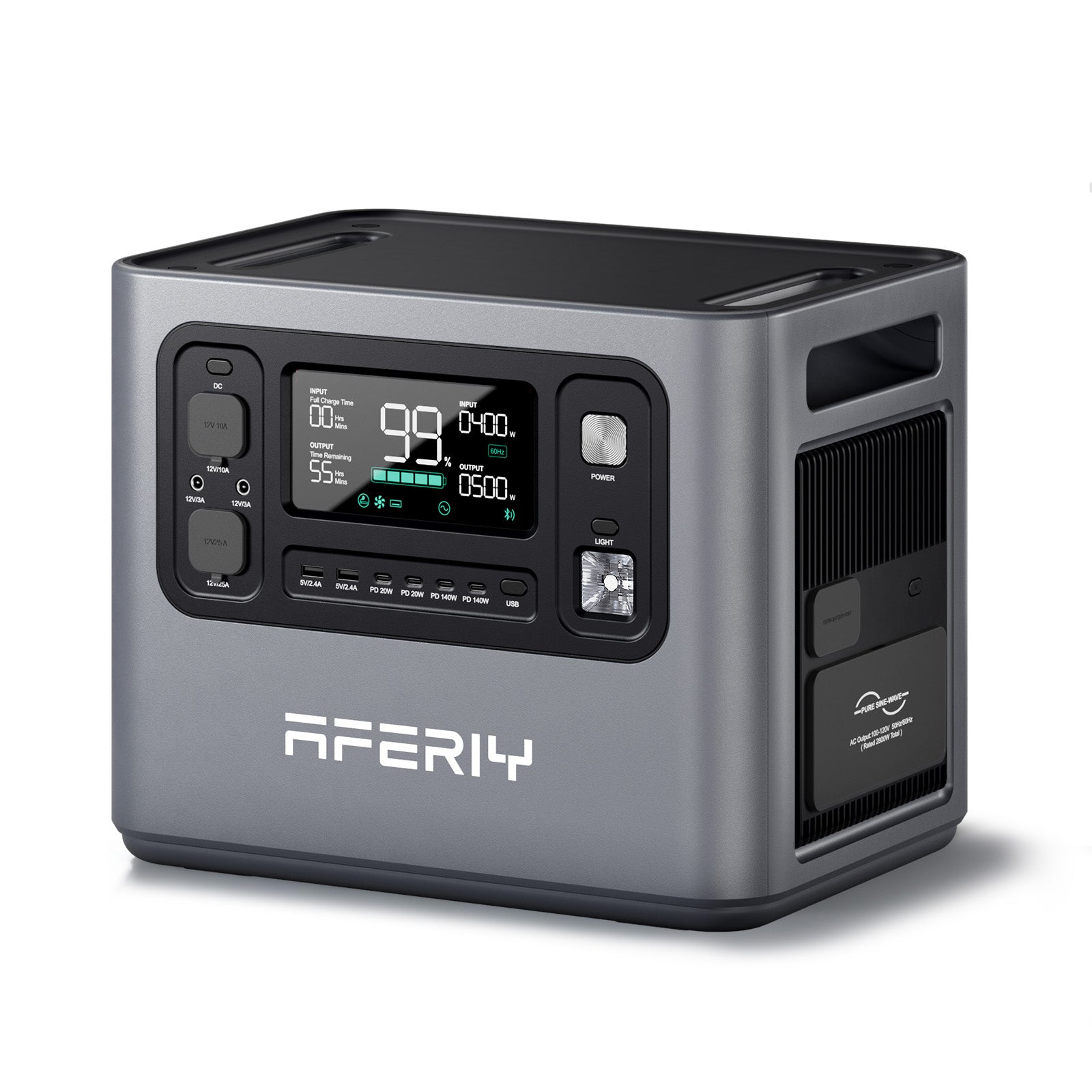 Battery Power Station| 2800W with Expandable Battery Pack – AFERIY US