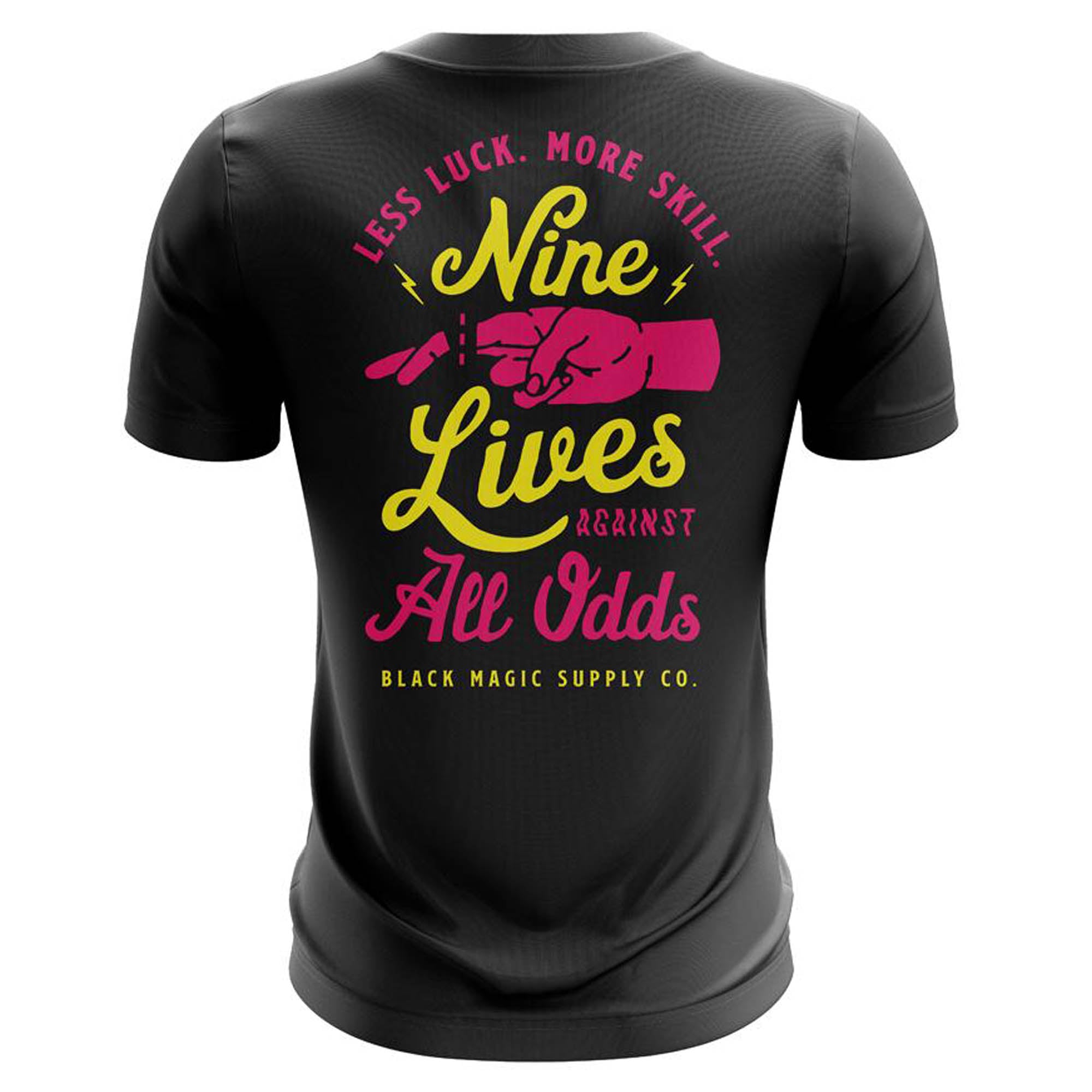 Black Magic Supply Limited Edition 9 Lives T-Shirt (Only 200 Made)