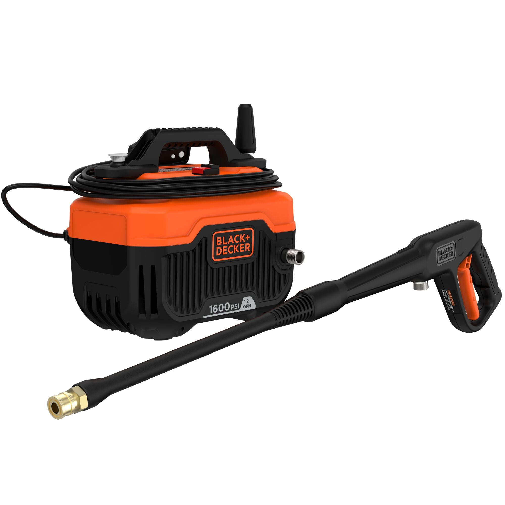 1,600 MAX psi* 1.2 gpm* Electric Cold Water Pressure Washer