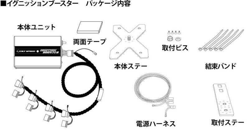 コルトスピード イグニッションブースター ギャランフォルティス