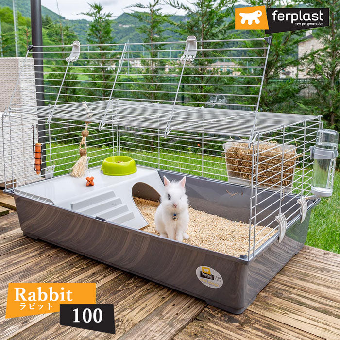 ウサギ 動物ケージ72 白 ウサギ 動物ケージ72 白