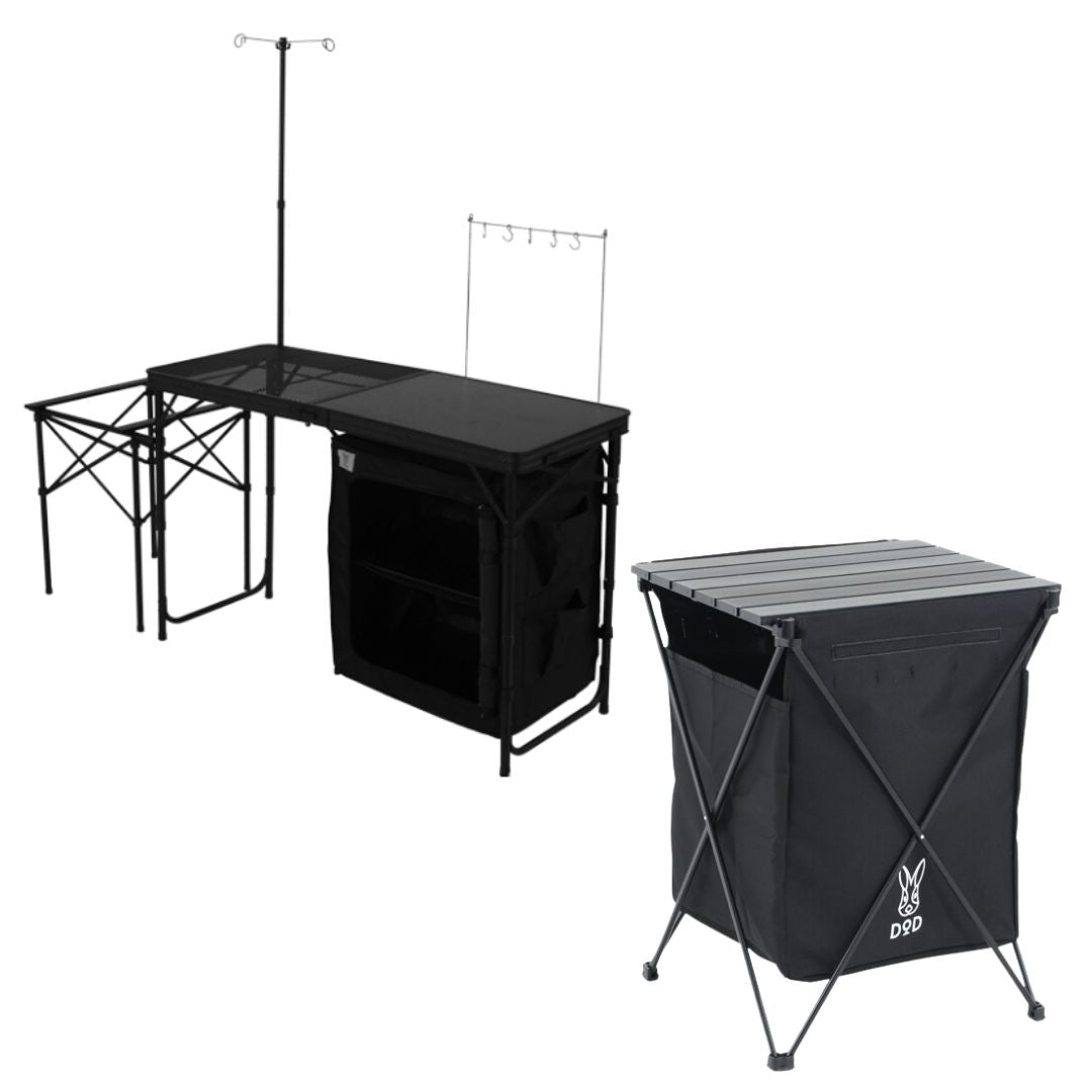 DOD 【DODお得セット】クッキングキング ブラック＆ステルスエックス