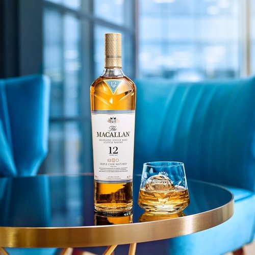 Macallan 12 Year Old Triple Cask bottled 350ml Macallan 12 Year