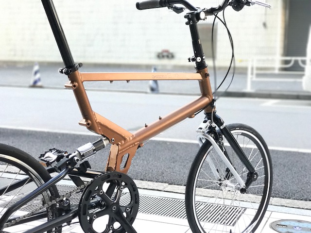 引取り】 Tartaruga type s kk タルタルーガ 折り畳み自転車 Tartaruga