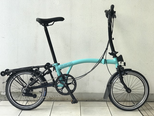 Brompton ブロンプトン M2L ブラックエディション ラグーンブルー