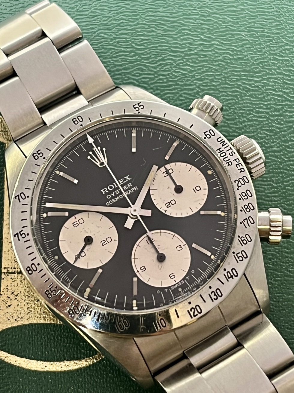 circa1974 Ref.6265 Black SIGMA Dial MK-2 Pusher - GoodWatch（中野）