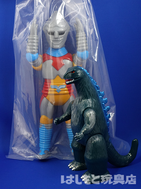アウトレット マルサン ゴジラ ジェットジャガー 450 ソフビ ジェット