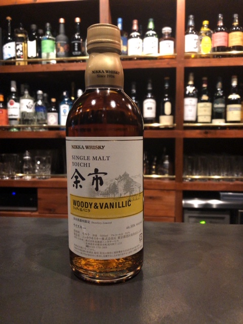 余市 ウッディ&バニラ 500ml ニッカウヰスキー 箱あり 未開栓・箱付