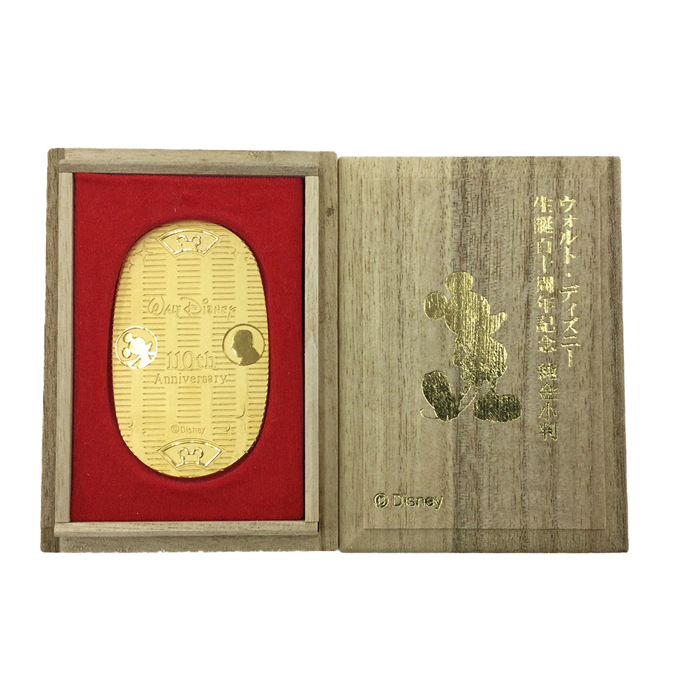 ディズニー110周年記念 小判 GINZA TANAKA 限定 ディズニー110周年記念
