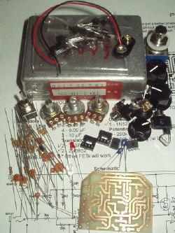 MXR Phase45 Modify 製作 ギター・エフェクターの自作改造【松美庵】