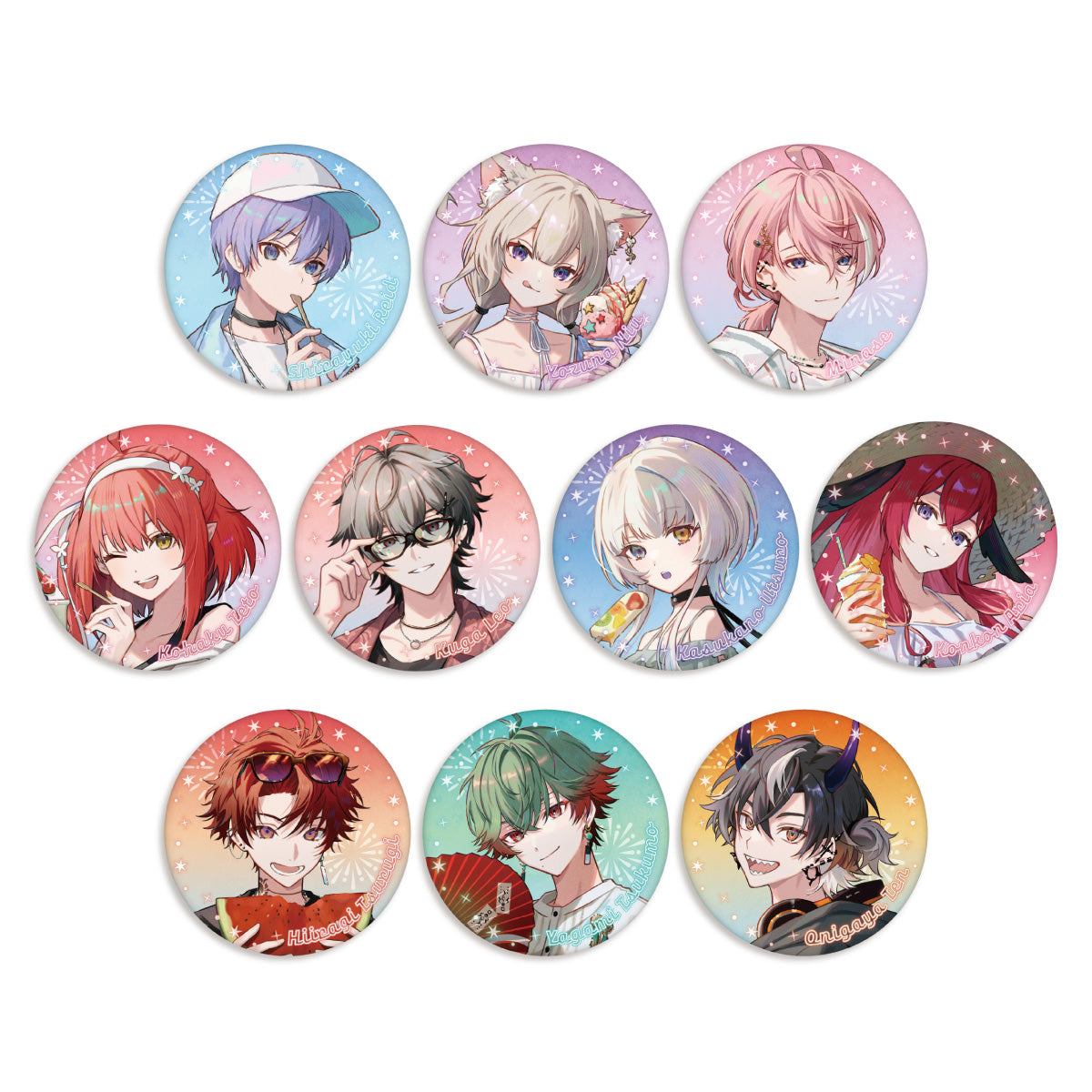 2024サマーバカンス】缶バッジ – Neo-Porte（ネオポルテ）オフィシャル