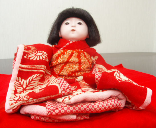 市松人形松乾斎東光身長41cm