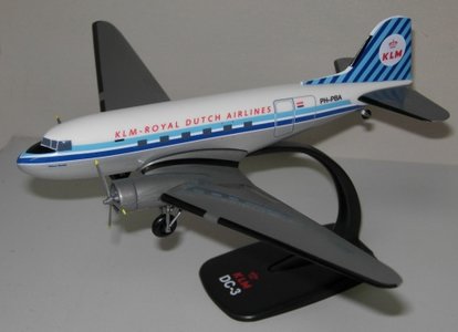 希少 100周年記念 KLM Douglas DC-3 1:200スケールモデル 希少 100周年