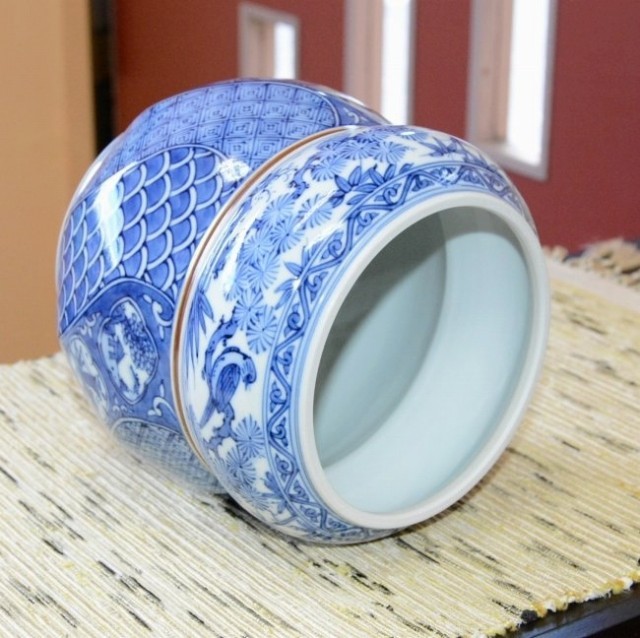 商品詳細｜takano1｜祥瑞瓢形腰捻水指｜茶道具｜染付｜43200円｜[京焼