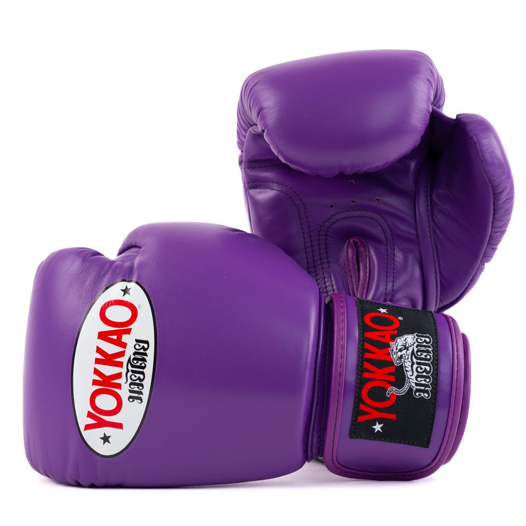 YOKKAO Matrix Flash Purple Boxing Gloves | YOKKAO