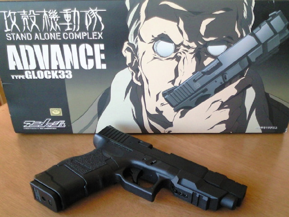 値下げ、激レア】攻殻機動隊 ADVANCE TYPE GLOCK 33 値下げ、激レア】攻殻