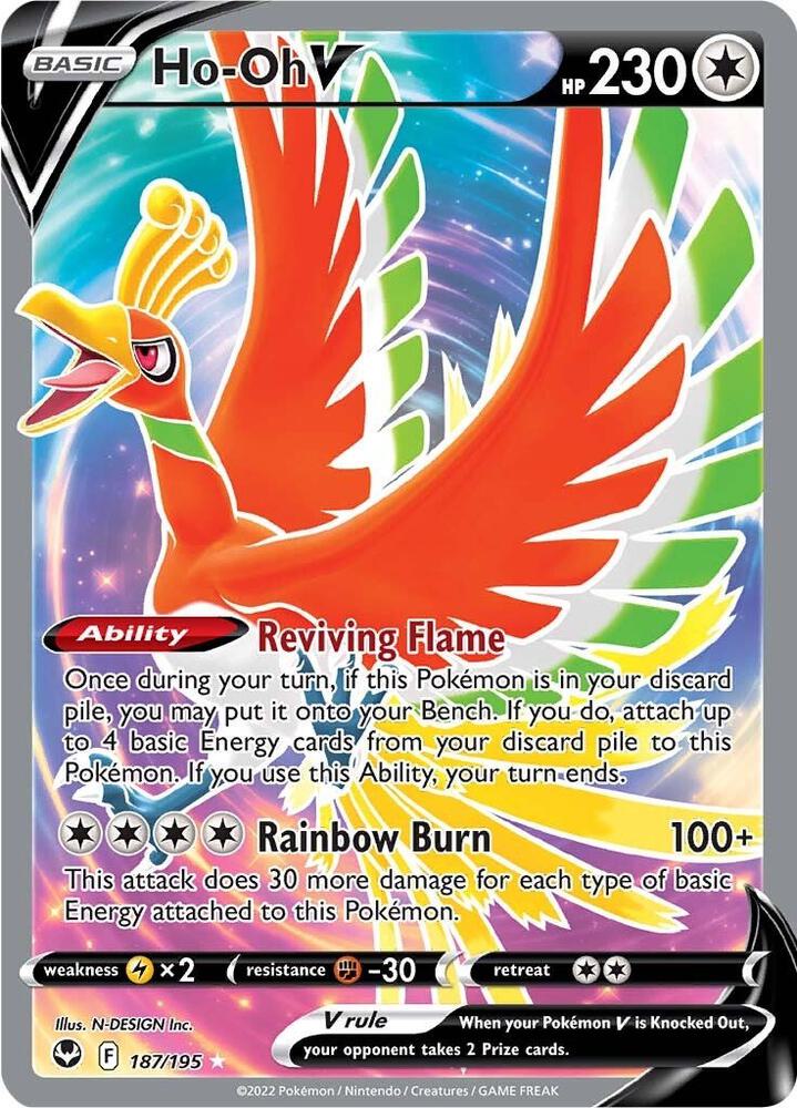 Ho-Oh V (Full Art) - SWSH12: Silver Tempest - Pokemon - TCGplayer.com