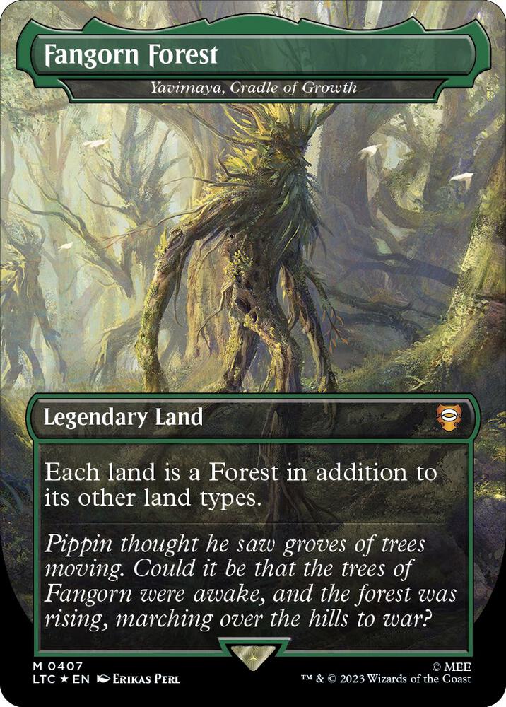 Fangorn Forest - Yavimaya, Cradle of Growth (Surge Foil