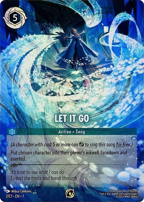 Let It Go (Disney Lorcana Challenge Top 128) - Disney Lorcana