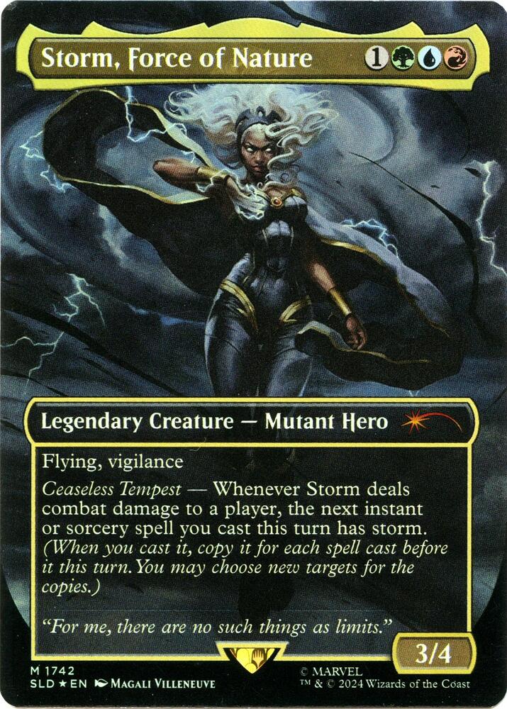 Storm, Force of Nature (Rainbow Foil) - Secret Lair Drop Series