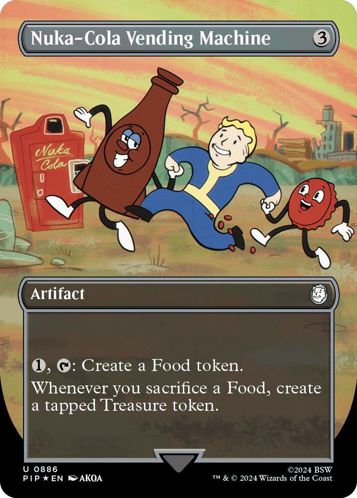 Nuka-Cola Vending Machine (Borderless) (Surge Foil) - Universes