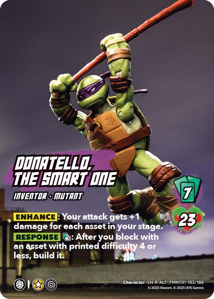 Donatello, the Smart One (Alternate Art) (193) - Teenage Mutant