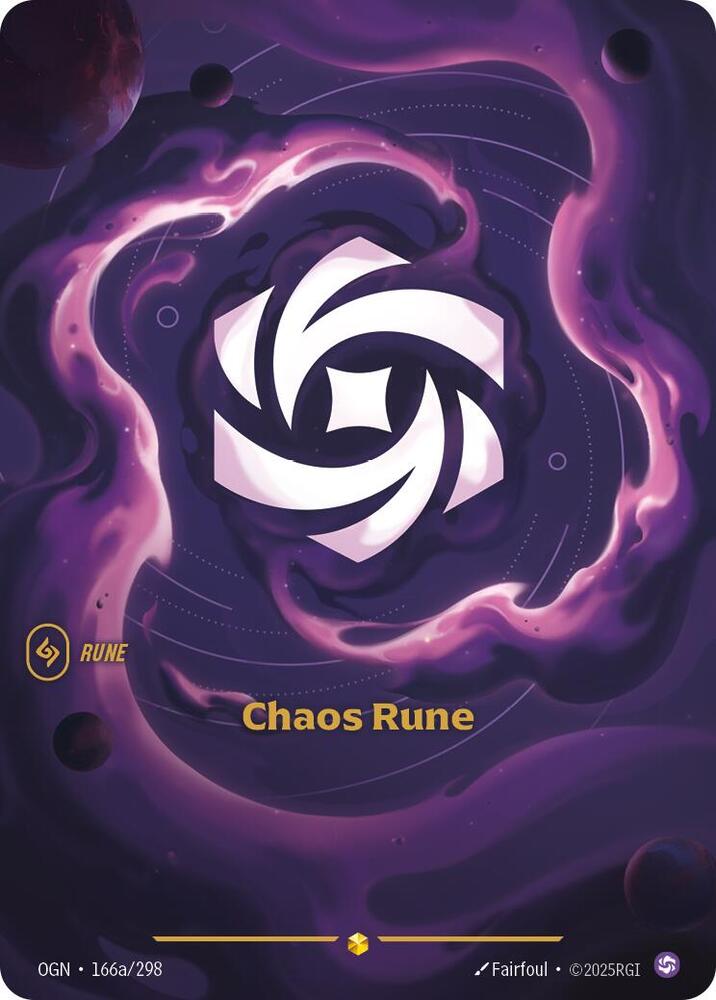 Chaos Rune (Alternate Art) - Origins - Riftbound: League of