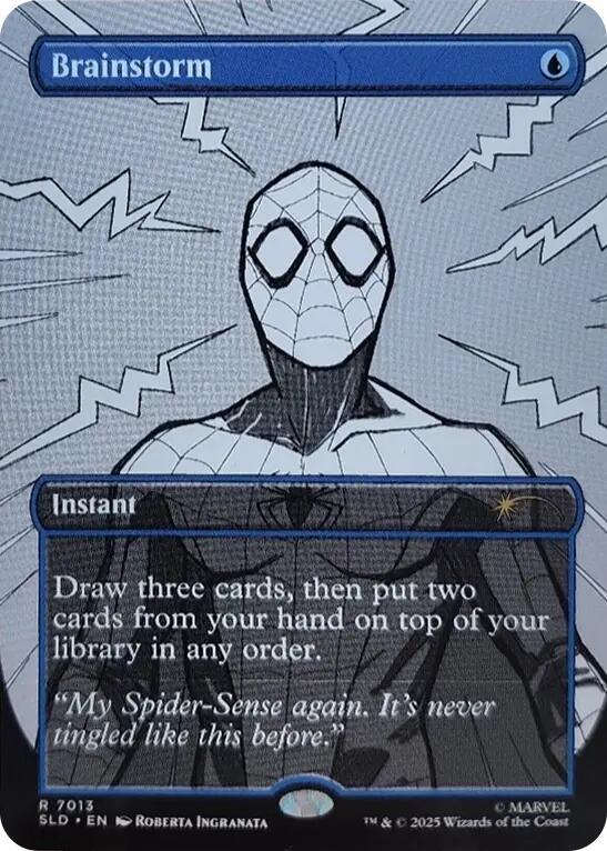 Brainstorm (7013) - Secret Lair Drop Series - Magic: The Gathering