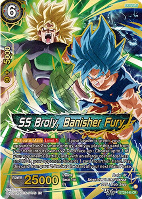 SS Broly, Banisher Fury - Fearsome Rivals - Dragon Ball Super