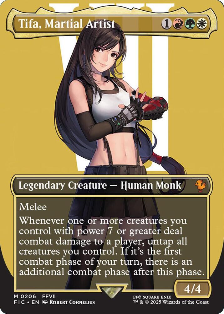Tifa, Martial Artist (Borderless) - Commander: FINAL FANTASY