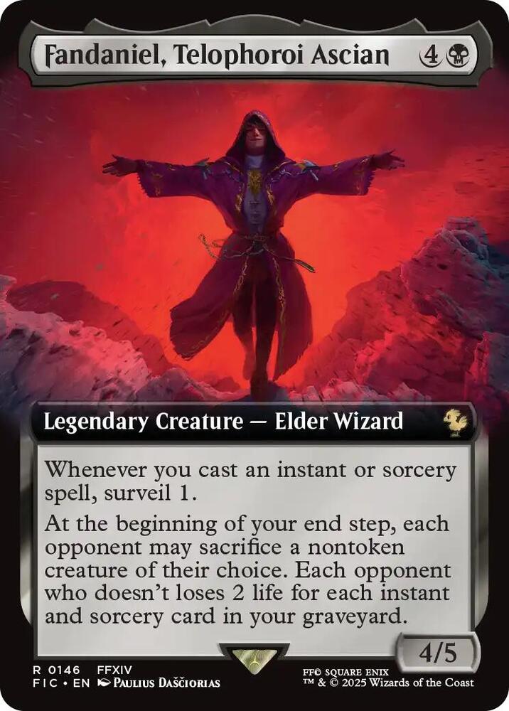 Fandaniel, Telophoroi Ascian (Extended Art) - Commander: FINAL