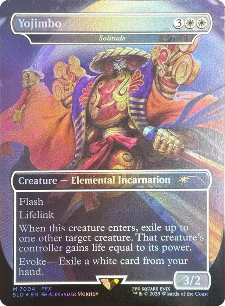 Yojimbo - Solitude (Rainbow Foil) - Secret Lair Drop Series