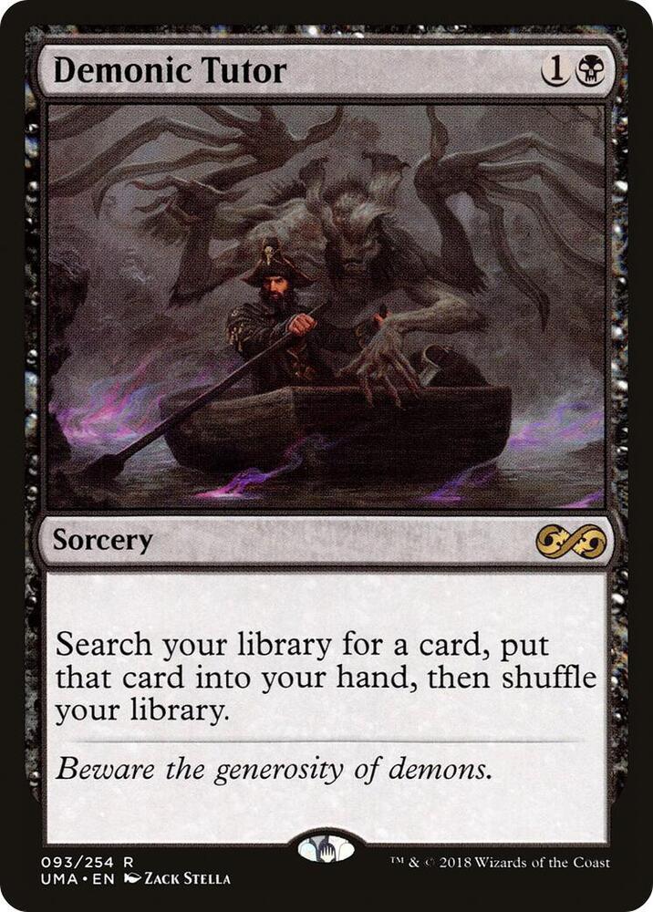 Demonic Tutor - Ultimate Masters - Magic: The Gathering