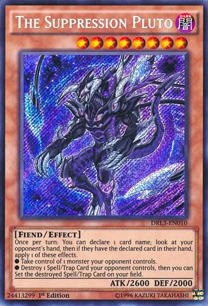 The Suppression Pluto - Dragons of Legend: Unleashed - YuGiOh