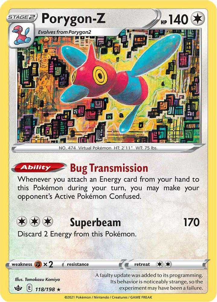 Porygon-Z - SWSH06: Chilling Reign - Pokemon - TCGplayer.com