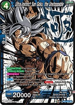 Ultra Instinct Son Goku, the Unstoppable (Alternate Art) - Special