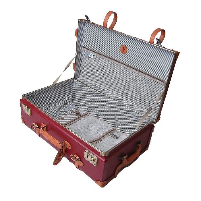 ヴィンテージ】アルミ大型トランク 船トランク ケース