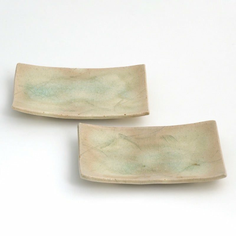 古伊万里柿右衛門様式草花文長皿