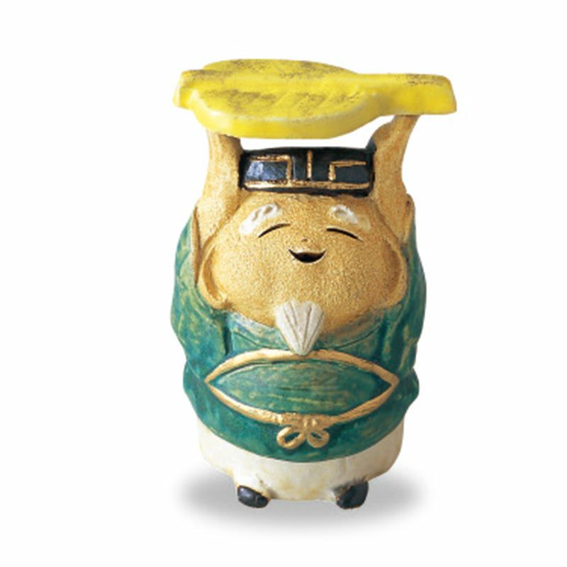 縁起かつぎ 七福神 縁起かつぎ 置物（福禄寿さま）〈1個〉 瀬戸焼 |皿