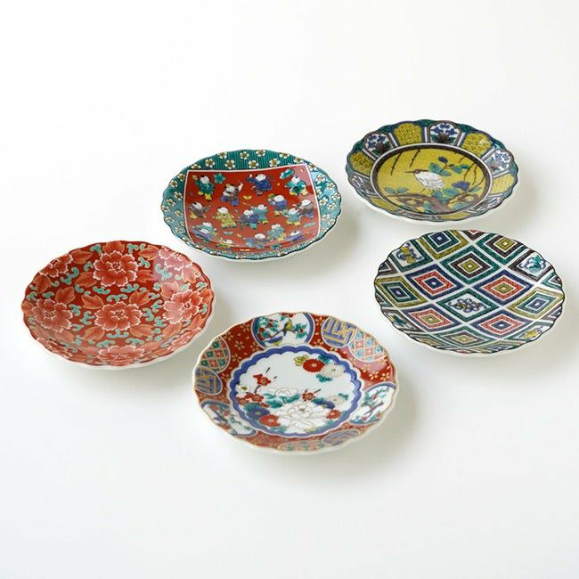 九谷焼 再興九谷 小皿 時代箱 九谷焼 再興九谷 小皿 時代箱 2025年最新