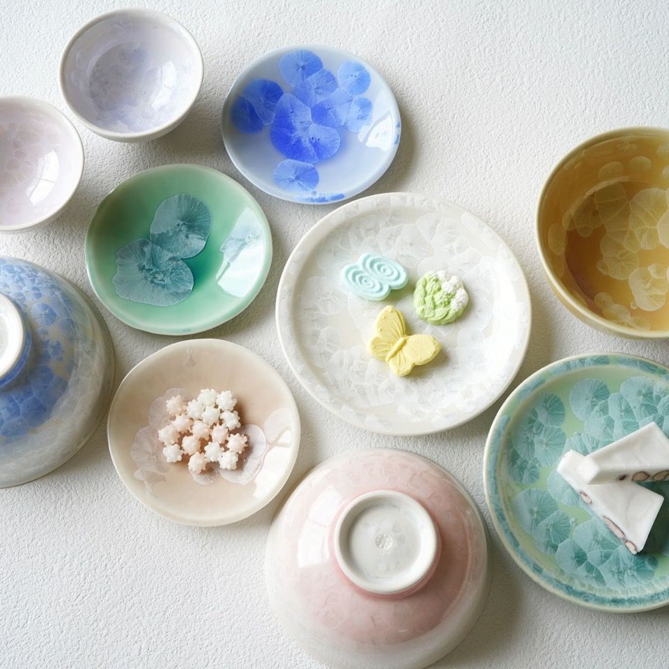 有田焼幸楽作、錦絵付盛鉢