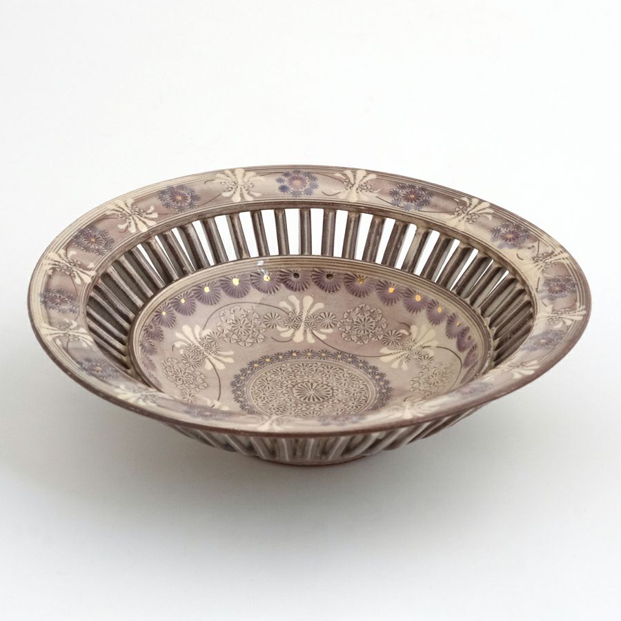 森里陶楽 紫彩華紋（もりさととうらく しさいかもん） 【森里陶楽】紫