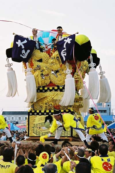 新居浜太鼓祭り 大江太鼓台 法被【先代品】 新居浜太鼓祭り 大江太鼓台