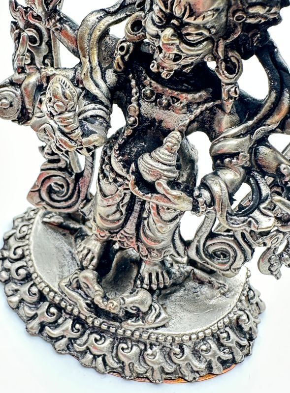 チベット密教法具 法螺貝 シャンカ 羯磨 カツマ M4 ◇チベット密教法具