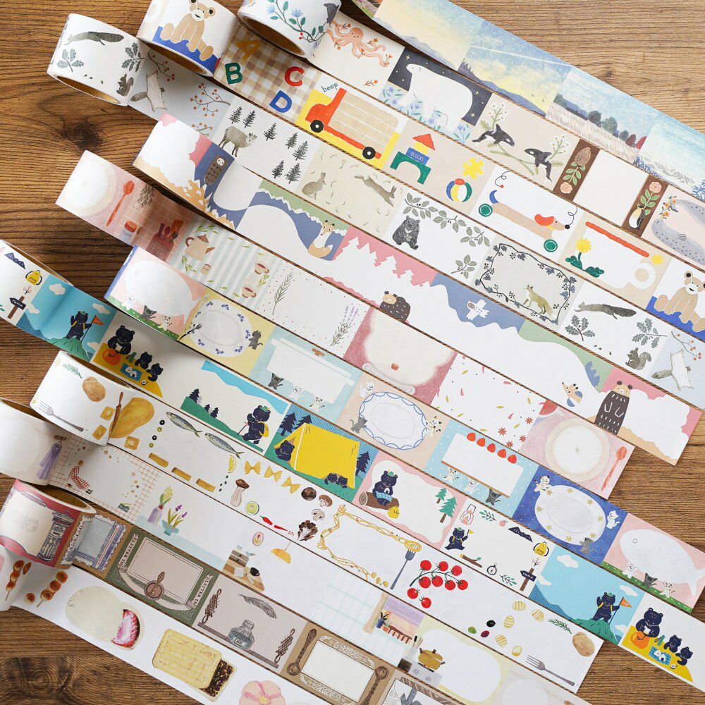 手紙社｜平林香乃・ロールふせん「kitchen」 | 月刊手紙舎