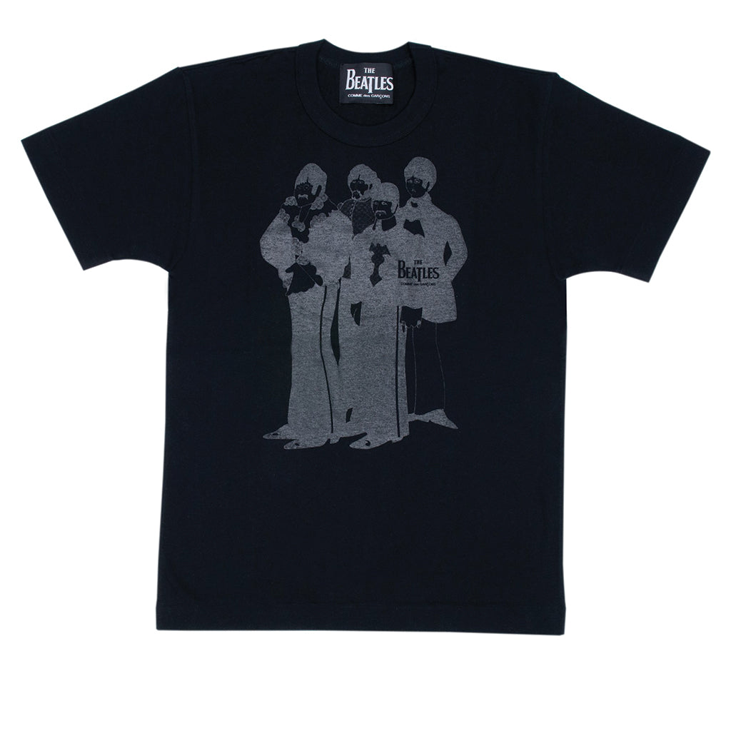 The Beatles COMME des GARCONS Graphic T-Shirt Black - T0K10 Store