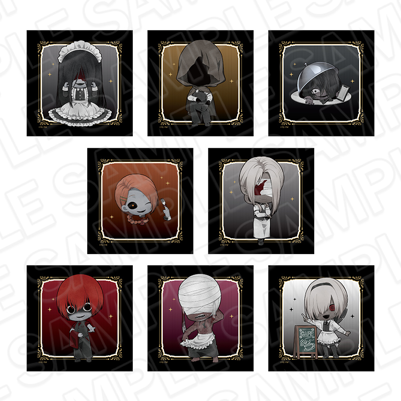 文字化化 カフェ THEキャラカフェ 赤い傘の男 ランチョンマット