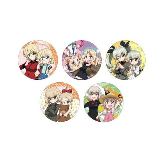 ガールズ＆パンツァー GAMBA-PPE!缶バッジ まとめ売り ガールズ