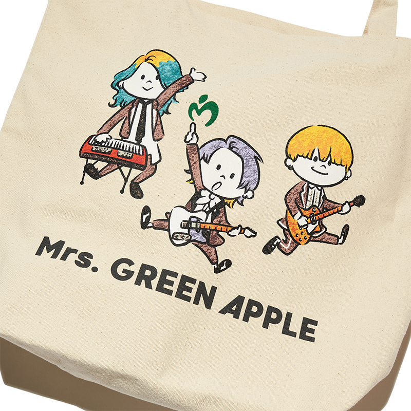Mrs. GREEN APPLE ミセスグリーンアップル ゼンジン トートバ